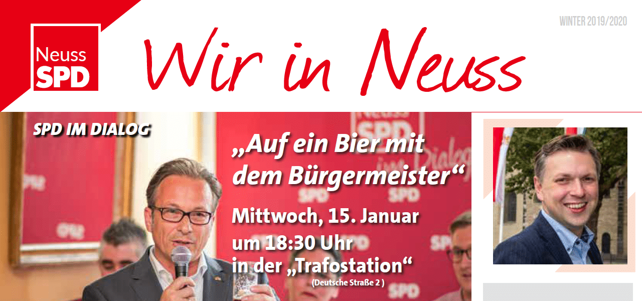 Wahlkreiszeitung Winter 2019/20 ist verteilt